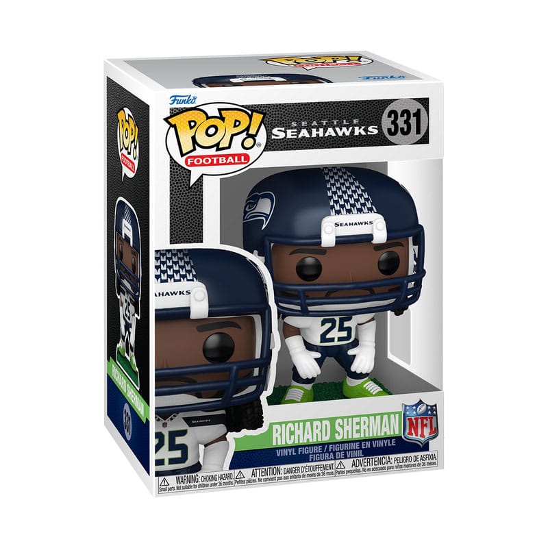 NFL: Legends POP! Sports Vinyl Figur Legends- Richard Sherman(Seahawks) 9 cm Image 2