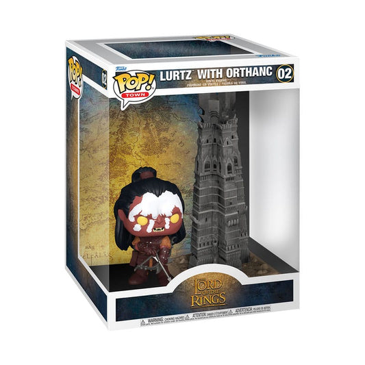 Der Herr der Ringe POP! Town Vinyl Figur Lurtz w/Tower 9 cm Image 2