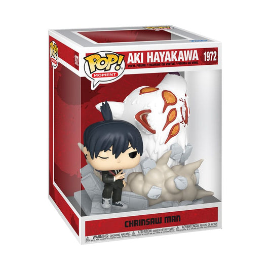 Chainsaw Man POP Moments Vinyl Figuren Aki (Fox Devil) 9 cm Image 2