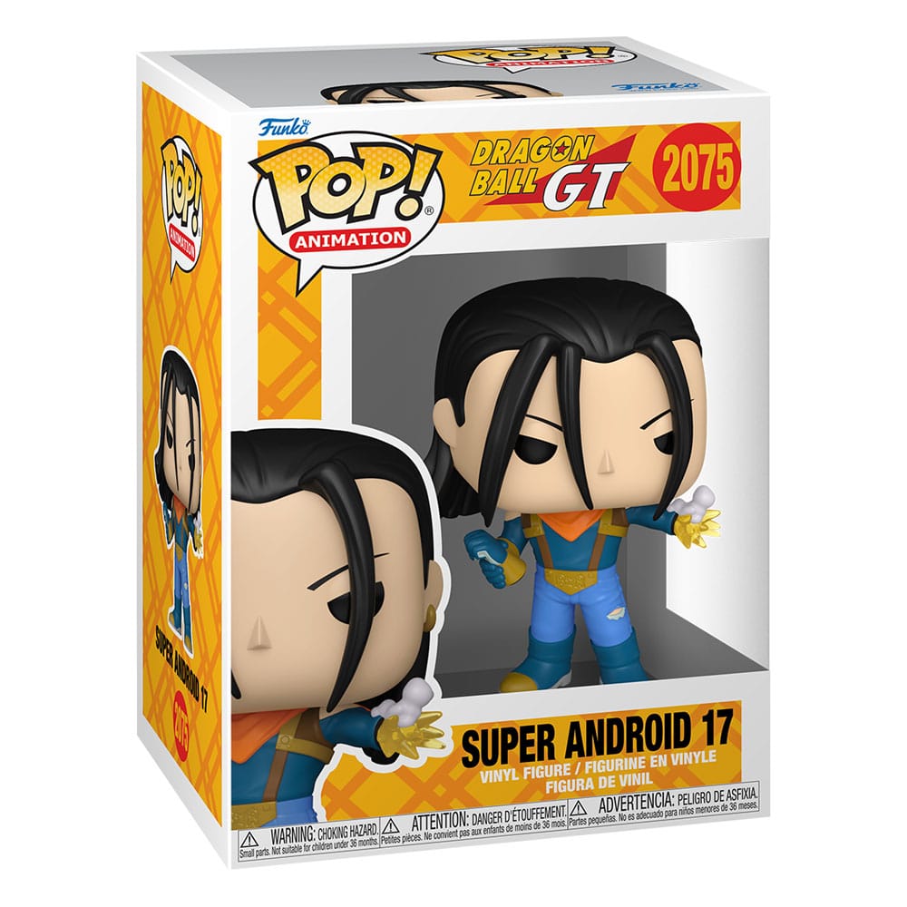 Dragon Ball GT POP! Games Vinyl Figur Super Android 17 9 cm Image 2