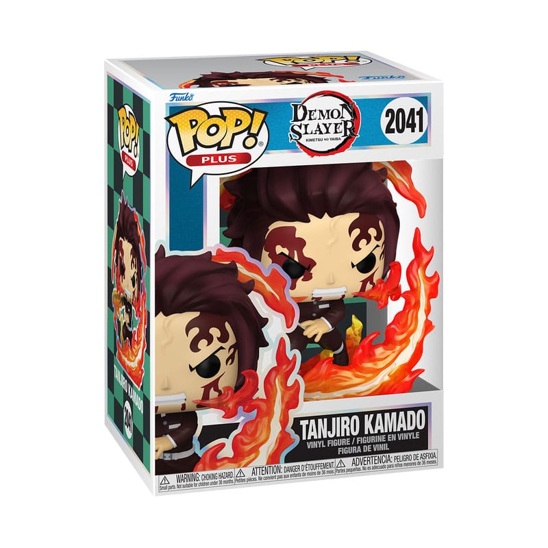 Demon Slayer: Kimetsu no Yaiba POP! Plus Vinyl Figur Tanjiro(Dancing Flash) 9 cm Image 2