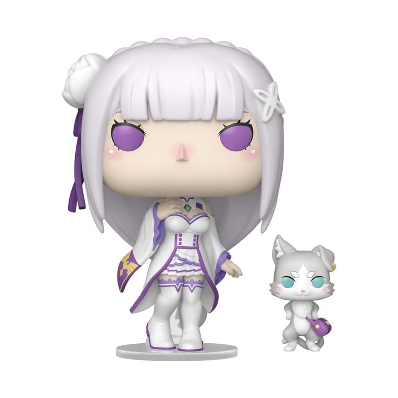 Re:Zero POP!&Buddy Animation Vinyl Figuren Emilia w/Puck 9 cm Image 1
