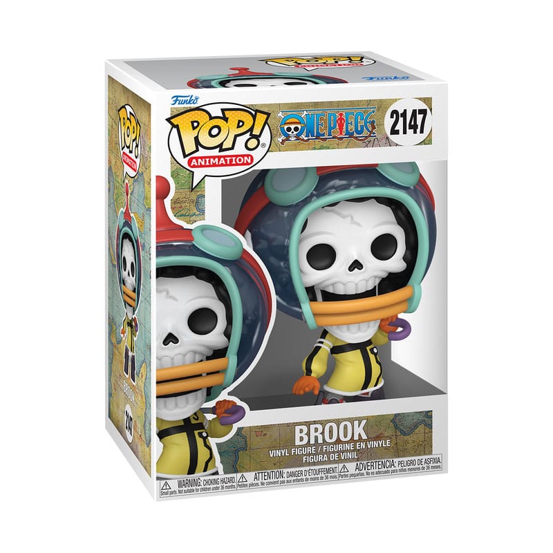 One Piece POP! Animation Figur Brook (Egg) 9 cm Image 2