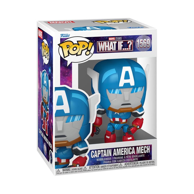 What If...? POP! Vinyl Figur Captain America 9 cm Image 2