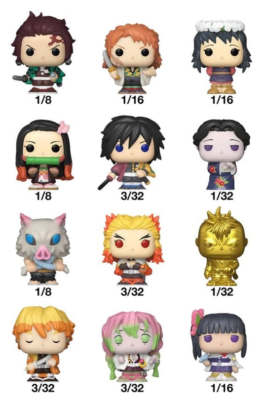 Demon Slayer: Kimetsu no Yaiba - The Movie Bitty POP! Vinyl Figuren 2 cm Display (32) Image 2