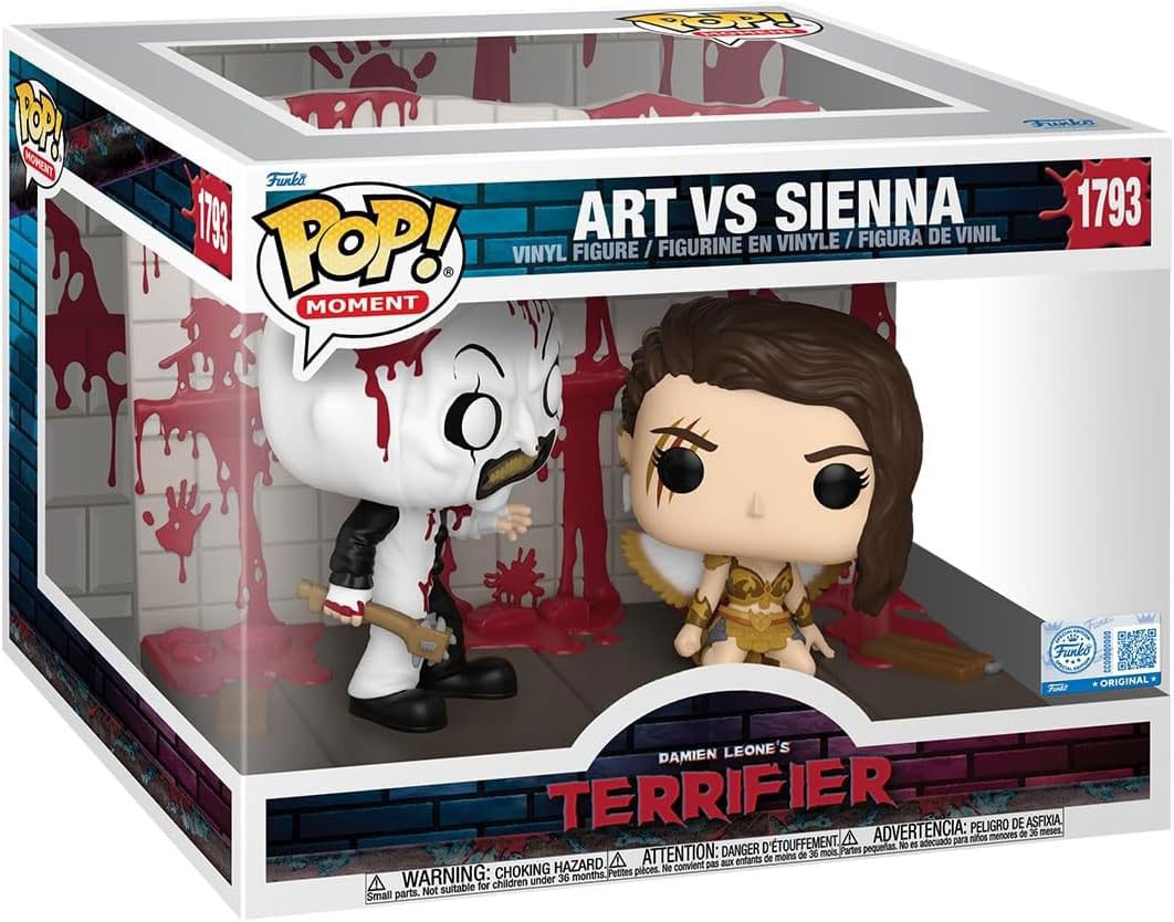 Terrifier 2 POP Moments Vinyl Figuren Art vs Sienna 9 cm Image 2