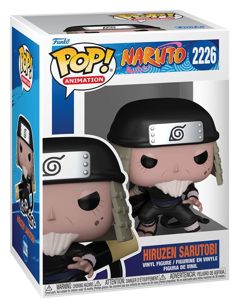Naruto Classic POP! Animation Vinyl Figur Hiruzen 9 cm Image 2