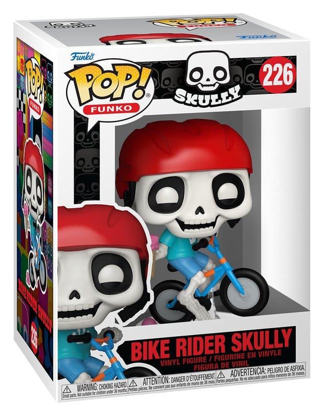 Funko Legacy POP! Icons Vinyl Figur Bike Rider Skully 9 cm Image 2