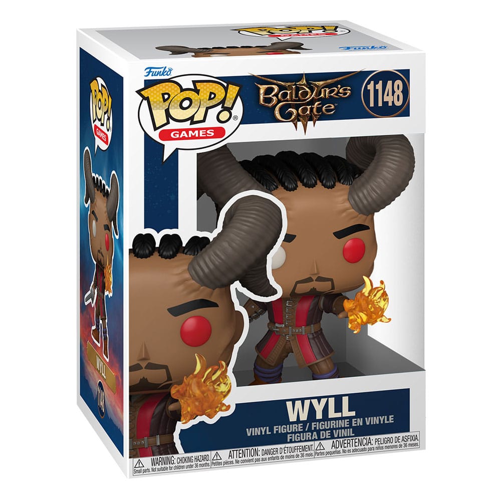 Baldur's Gate 3 POP! Games Vinyl Figur Wyll 9 cm Image 2