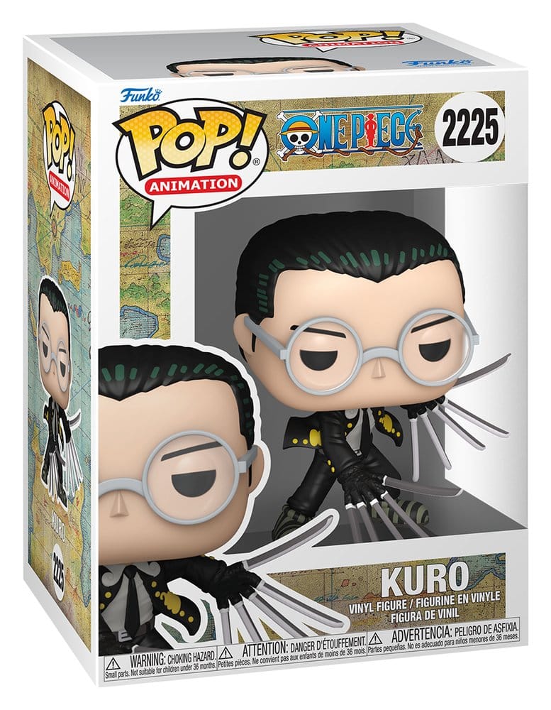 One Piece POP! Animation Vinyl Figur Kuro 9 cm Image 2