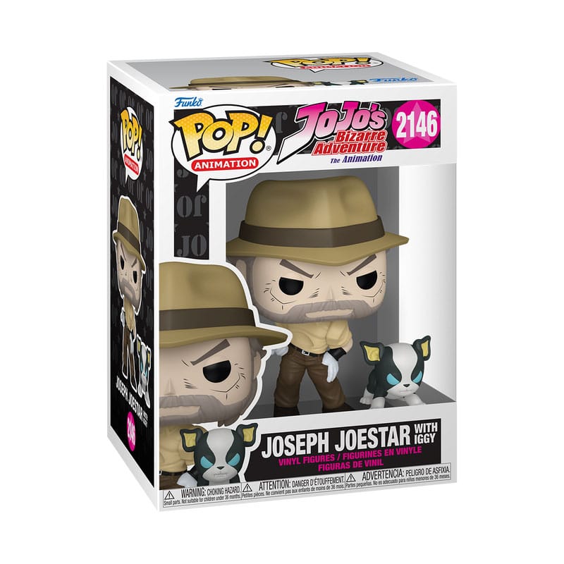 JoJo´s Bizarre Adventure POP!&Buddy Animation Vinyl Figuren Joseph & Iggy 9 cm Image 2