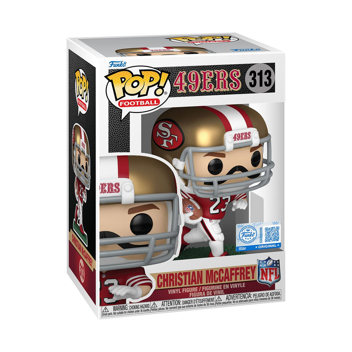 NFL: Legends POP! Sports Vinyl Figur 49ers- Christian McCaffrey (TB) 9 cm Image 2