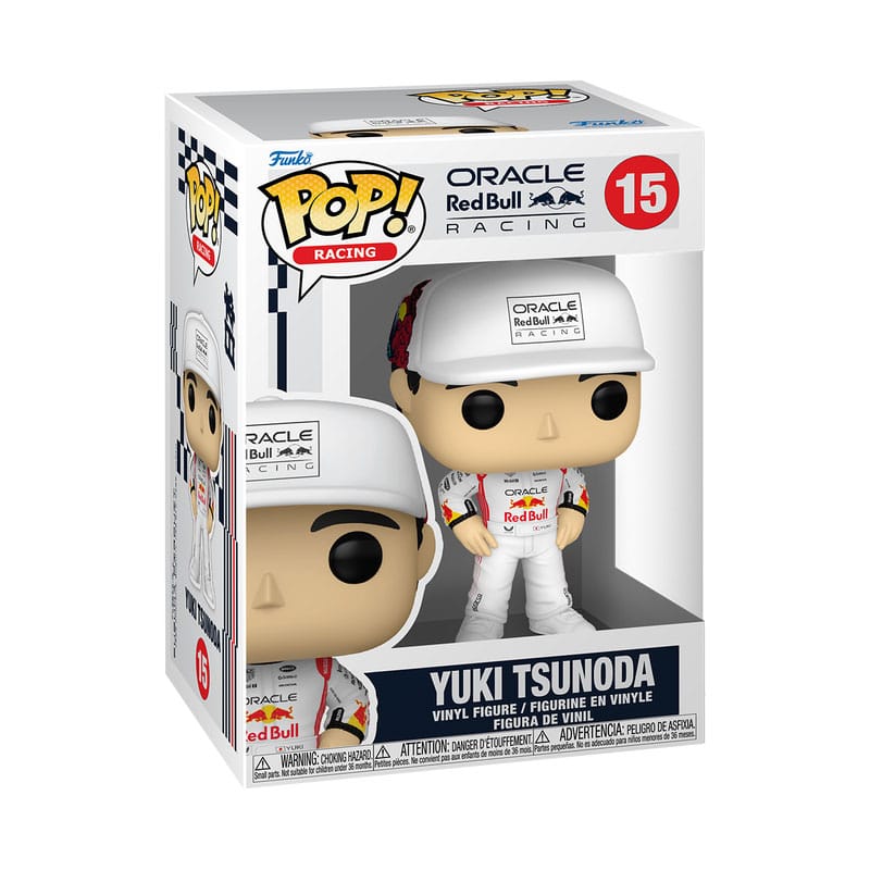 Formular 1 POP! Racing Vinyl Figur Yuki Tsunoda 9 cm Image 2