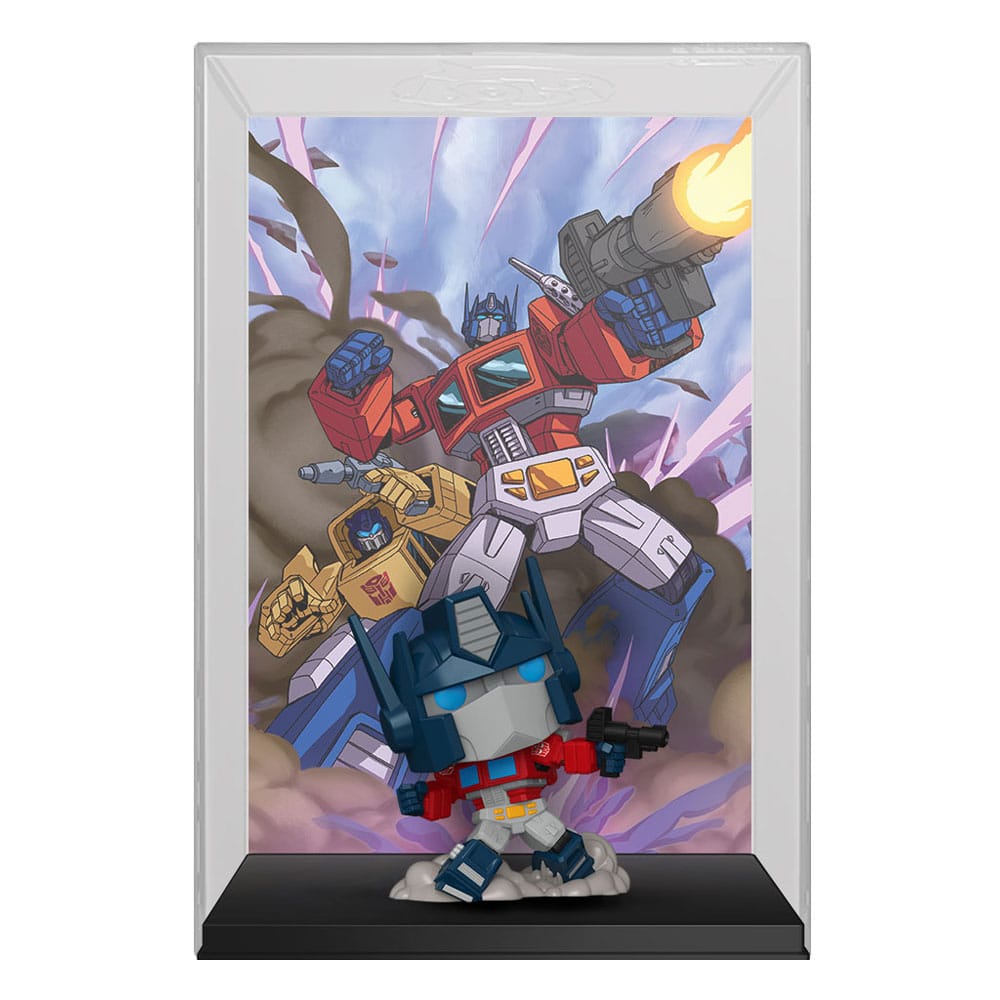 Transformers X MTG POP! Comic Covers Vinyl Figur Optimus Prime (Magic the Gathering) 9 cm Image 1
