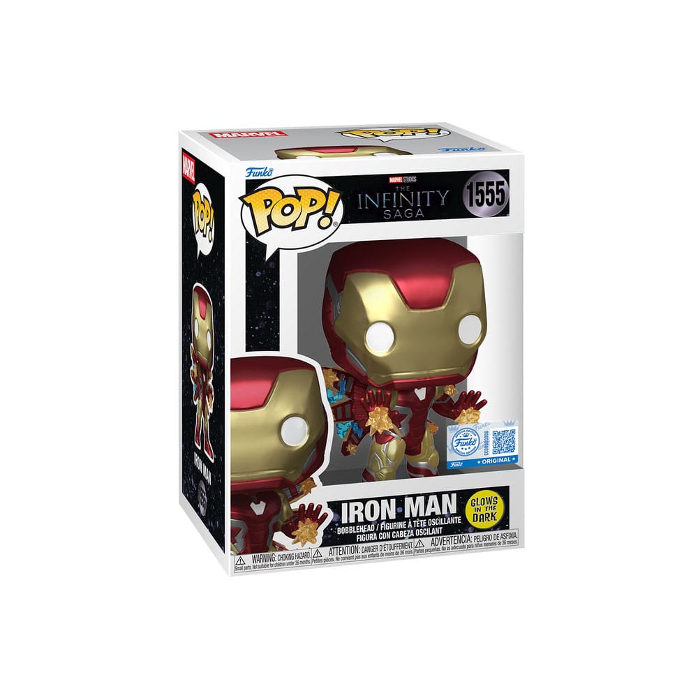 Avengers: Endgame POP! Plus Vinyl Figur Iron Man Beams (GW) 9 cm Image 3