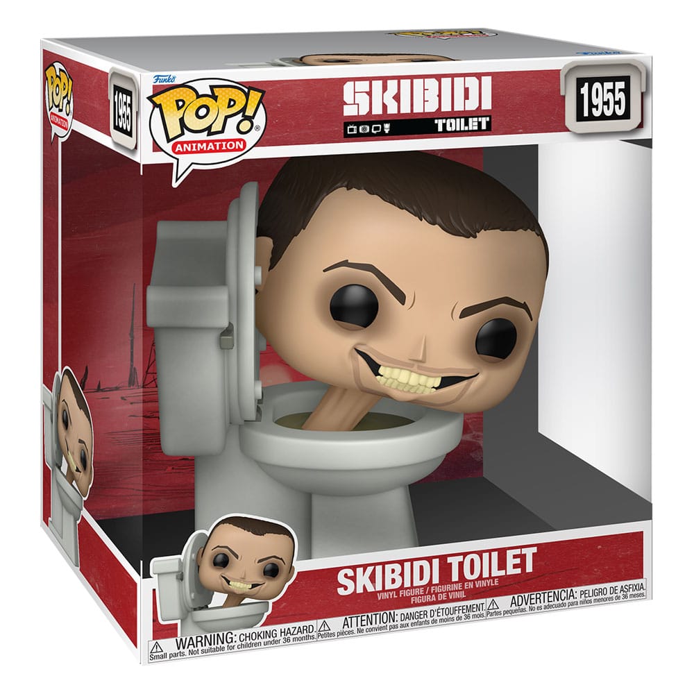 Skibidi Toilet Super Sized Jumbo POP! Vinyl Figur Skibidi Toilet25 cm Image 2