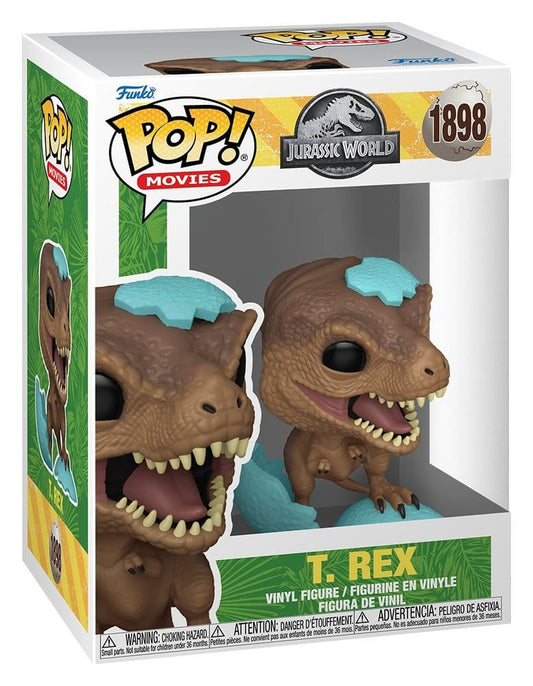 Jurassic Park POP! Movies Vinyl Figur SPRG- T-Rex 9 cm Image 2