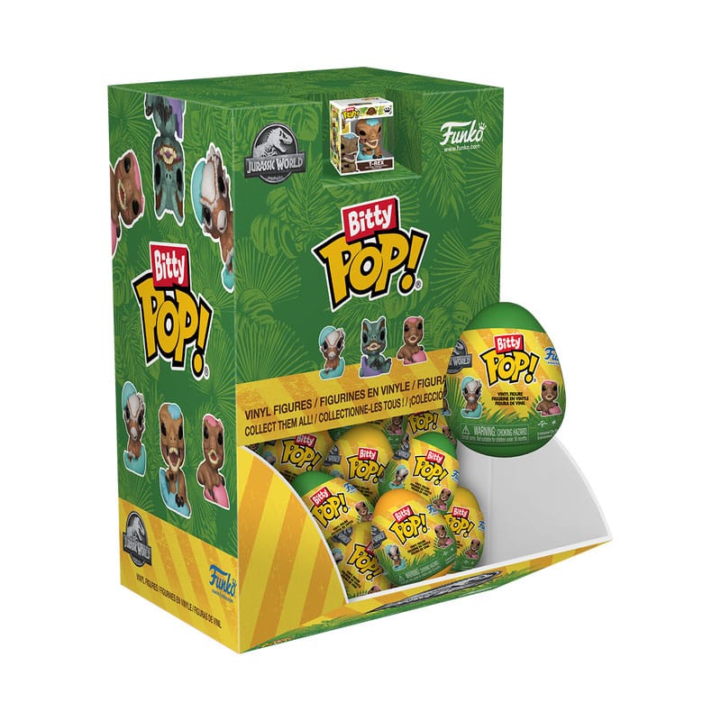 Jurassic Park POP! Vinyl Figuren Easter Egg PDQ Display (24) 2,5 cm Image