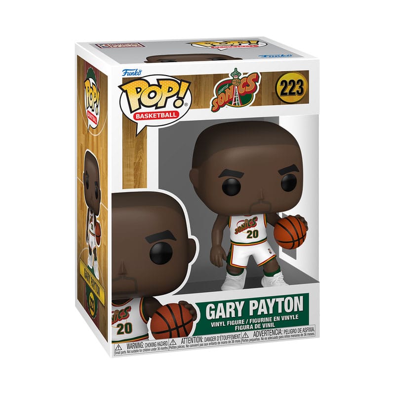 NBA Legends POP! Sports Vinyl Figur Sonics- Gary Payton 9 cm Image 2