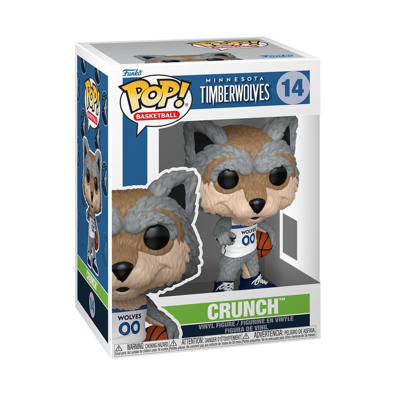 NBA Legends POP! Sports Vinyl Figur Mascots Wolves- Crunch The Wolf 9 cm Image 2