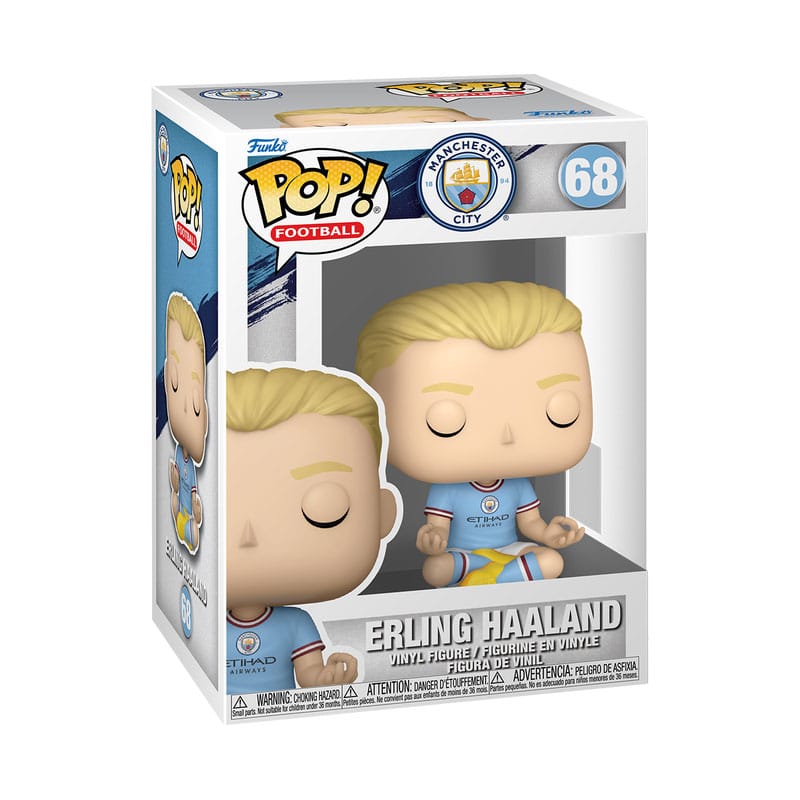 EFL POP! Football Vinyl Figur Manchester City - Erling Haaland 9 cm Image 2