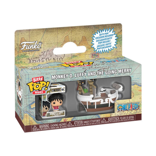 One Piece Bitty POP! Ride Vinyl Figur Going Merry w/Luffy 2,5 cm Image 2