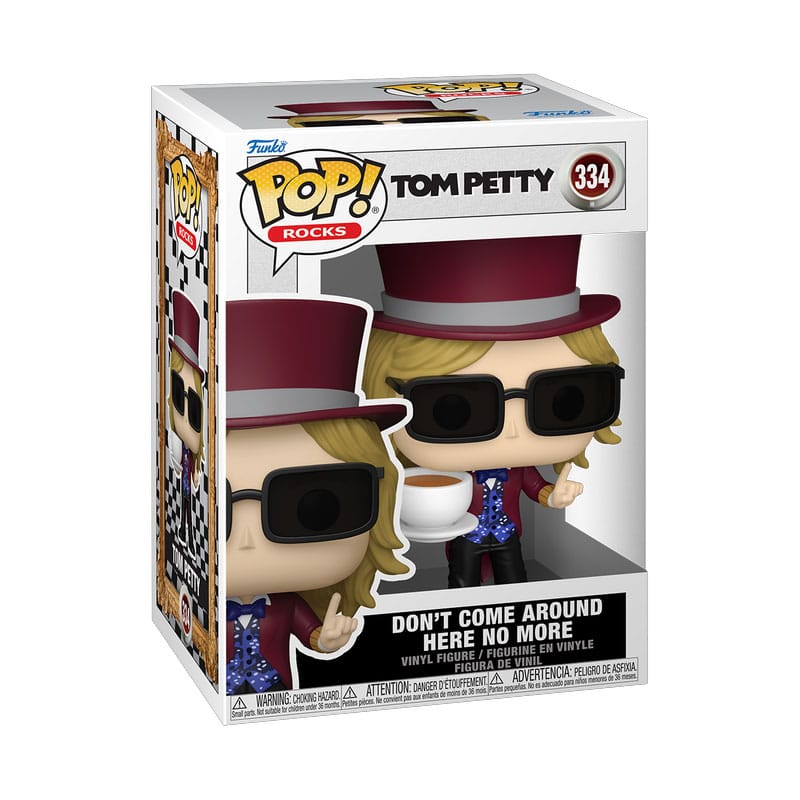 Tom Petty POP! Rocks Vinyl Figur Don't Come Around Here No More 9 cm Image 2