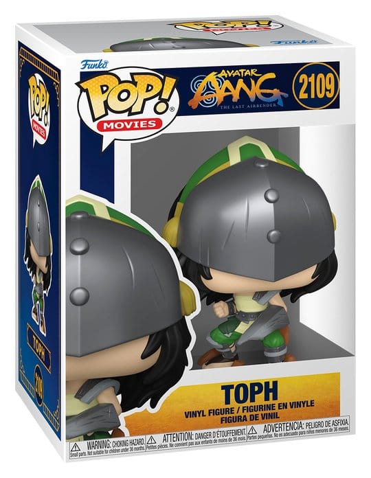 Aang - TLA Lost Realm POP! Animation Vinyl Figur Toph 9 cm Image 2