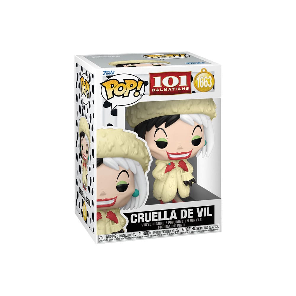 101 Dalmatiner POP! Vinyl Figuren Cruella De Vil with Chase 9 cm Sortiment (6) Image 5
