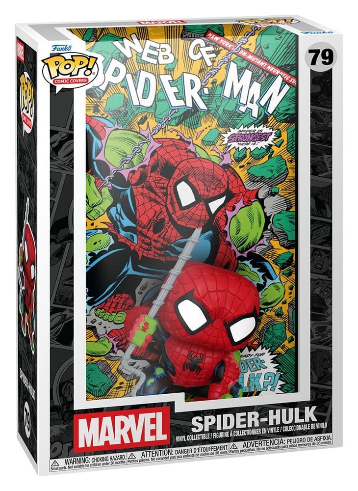 Marvel POP! Comic Covers Vinyl Figur Web of Spider-Man #70 (Spider-Hulk) 9 cm Image 2