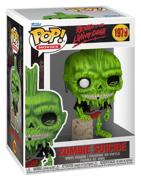 Verdammt, die Zombies kommen POP! Movies Vinyl Figur Zombie Suicide 9 cm Image 2