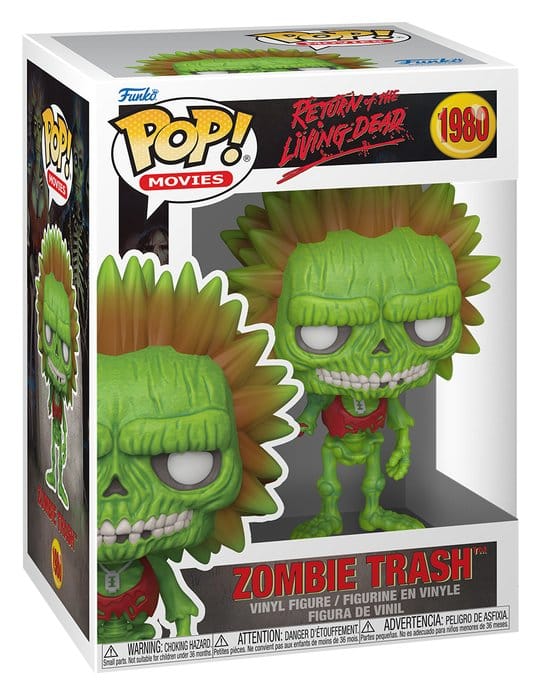 Verdammt, die Zombies kommen POP! Movies Vinyl Figur Zombie Trash 9 cm Image 2