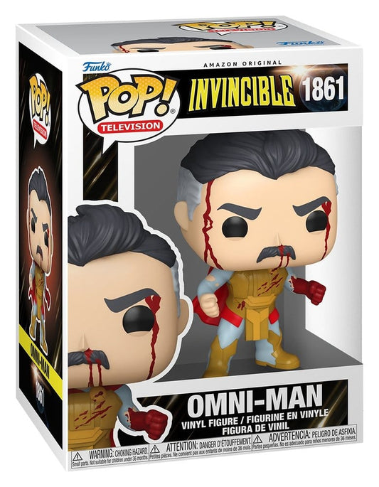 Invincible 2 POP! TV Vinyl Figur Omni-Man (Armor) (Bloody) 9 cm Image 2