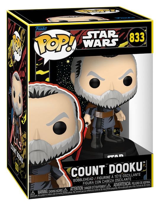 Star Wars: May the Fourth POP! Vinyl Figur Count Dooku (Retro) 9 cm Image 2