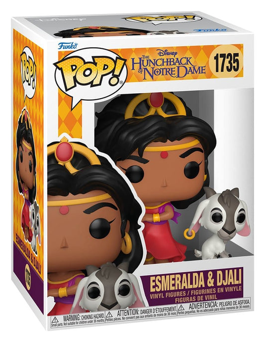 Der Glöckner von Notre Dame POP! Vinyl Figur Esmeralda & Djali 9 cm Image 2
