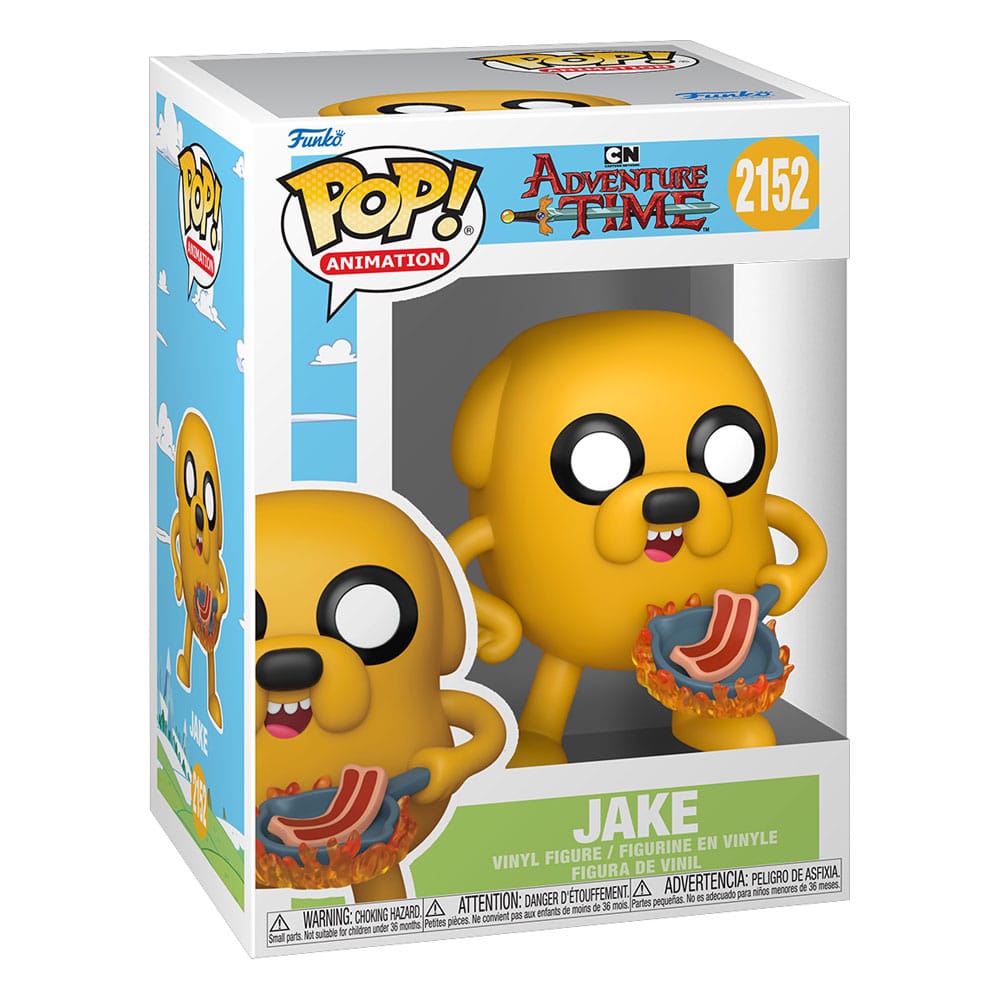 Adventure Time POP! Animation Vinyl Figur Jake with Bacon Pancakes 9 cm Image 2