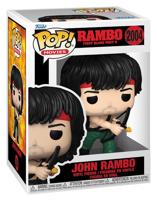 Rambo POP! Movies Vinyl Figur John Rambo w/Bow 9 cm Image 2