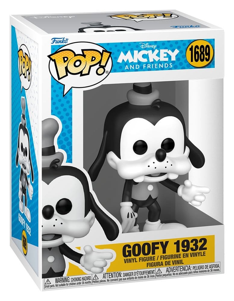 Mickey and Friends POP! Vinyl Figur Goofy 1932 9 cm Image 2
