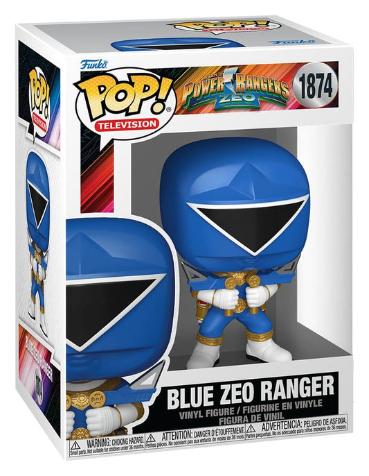 Power Rangers Zeo POP! Movies Vinyl Figuren Zeo Ranger Blue 9 cm Image 2
