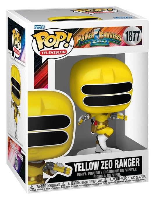 Power Rangers Zeo POP! Movies Vinyl Figuren Zeo Ranger Yellow 9 cm Image 2