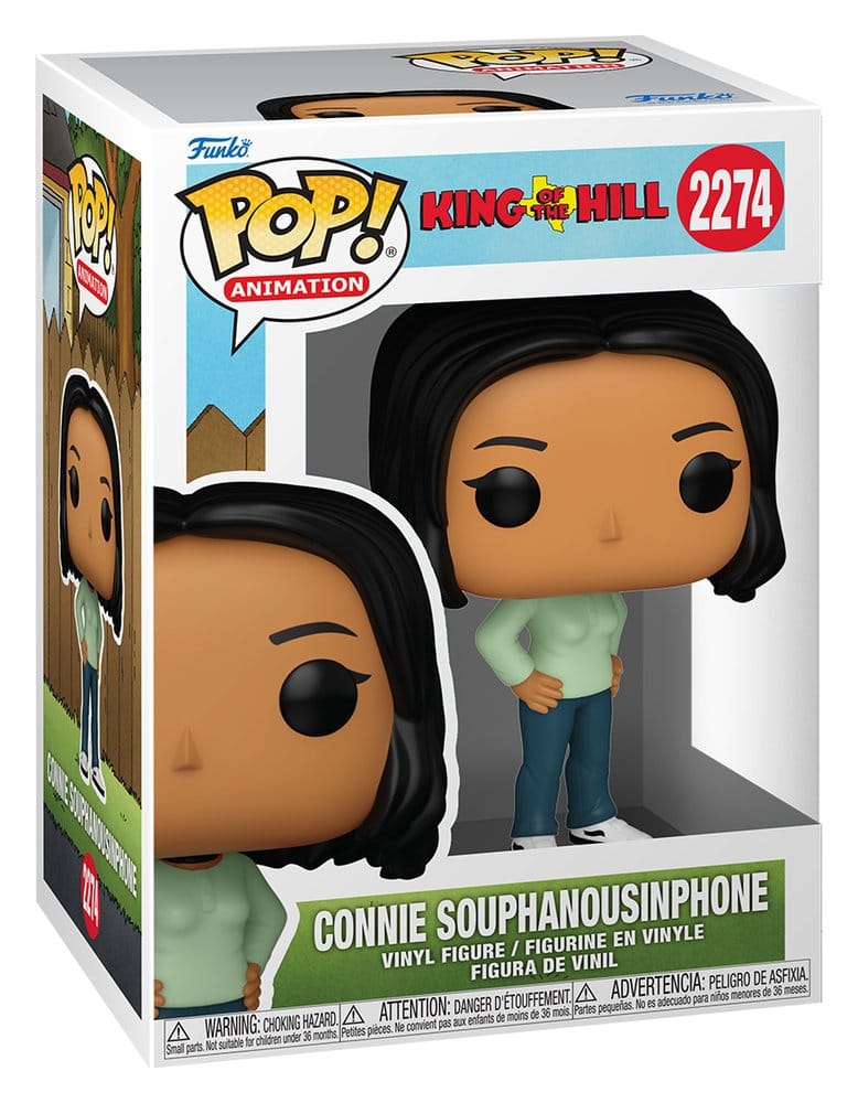 King of the Hill POP! TV Vinyl Figur Connie Souphanousinphone 9 cm Image 2