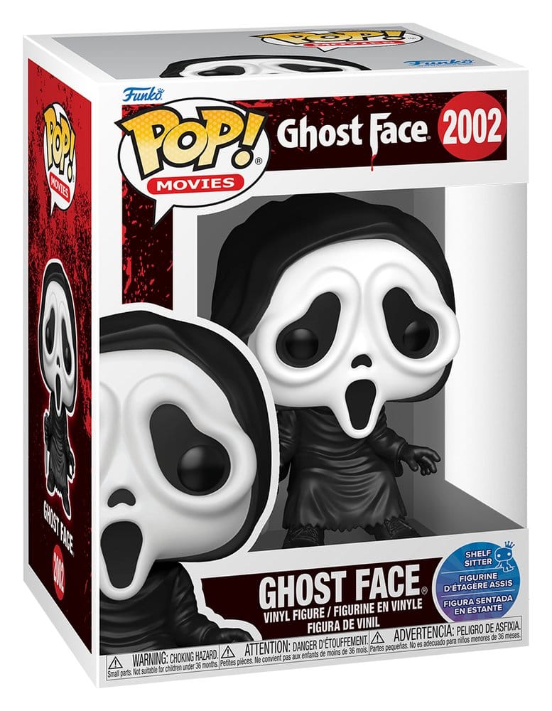 Scream POP! Movies Vinyl Figur Ghost Face (Sit) 9 cm Image 2