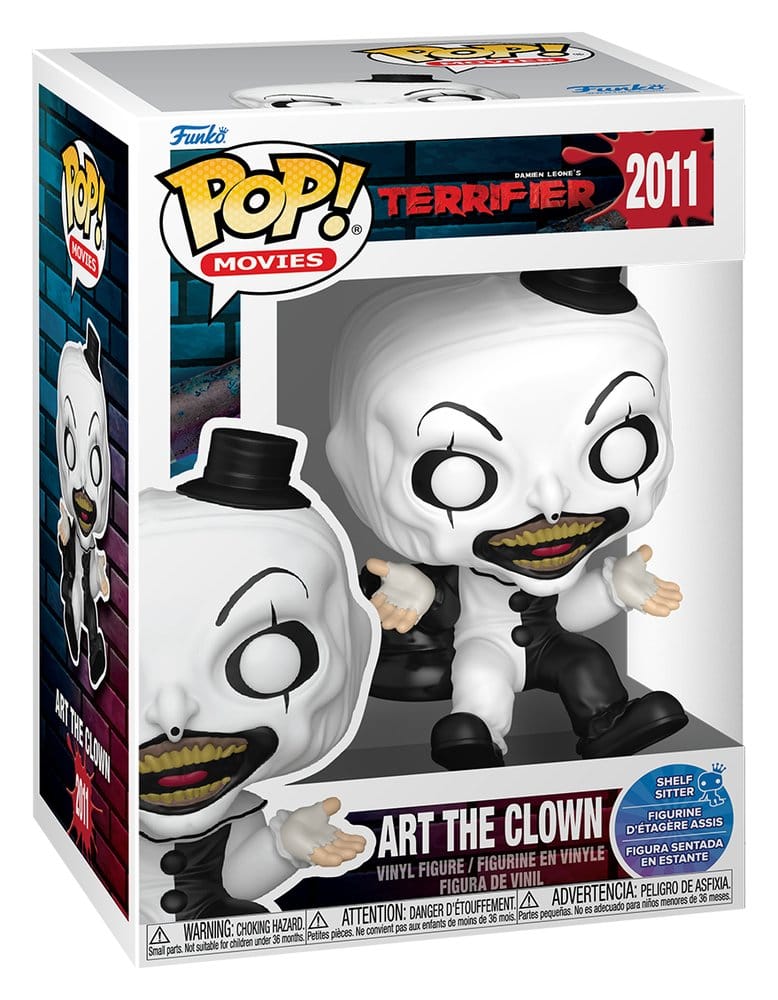 Terrifier POP! Movies Vinyl Figur Art the Clown (Horror Sitters) 9 cm Image 2