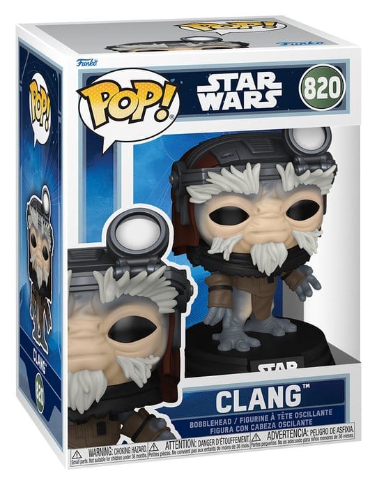 Star Wars: Mandalorian & Grogu POP! Vinyl Figur Clang with Head Set 9 cm Image 3