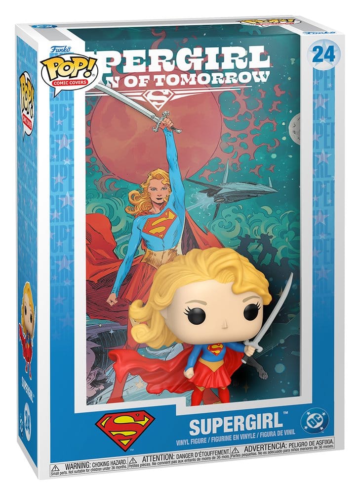 DC Comics POP! Comic Cover Vinyl Figur Supergirl 9 cm Image 2
