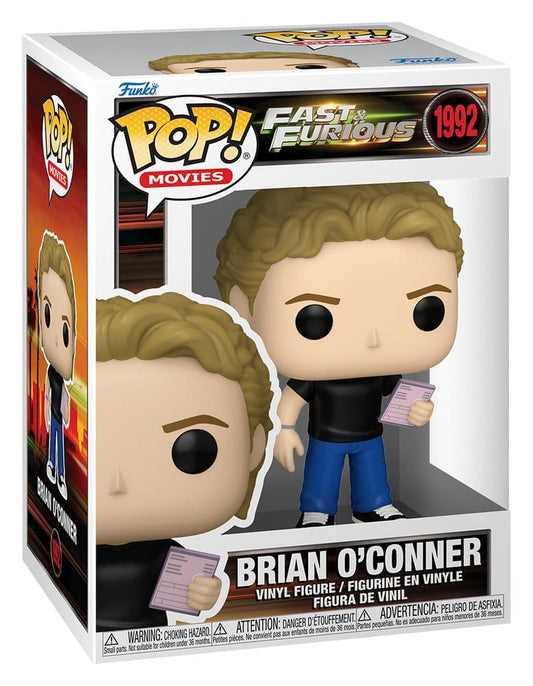 Fast & Furious POP! Movies Vinyl Figur Brian O'Conner 9 cm Image 2
