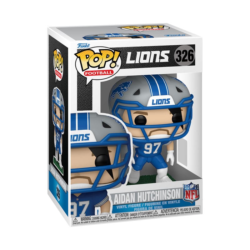NFL: Legends POP! Sports Vinyl Figur Lions- Aidan Hutchinson (Home) 9 cm Image 2