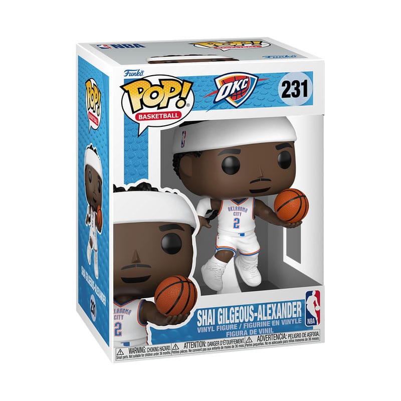 NBA Legends POP! Sports Vinyl Figur Thunder- SG-A (Home) 9 cm Image 2