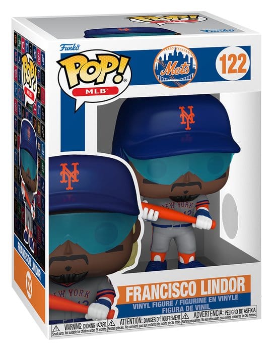MLB POP! Vinyl Figur Mets- Francisco Lindor 9 cm Image 2