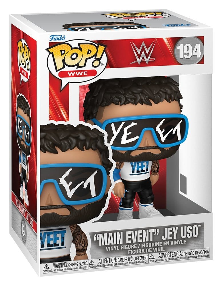 WWE POP! Vinyl Figur "Main Event" Jey Uso 9 cm Image 2